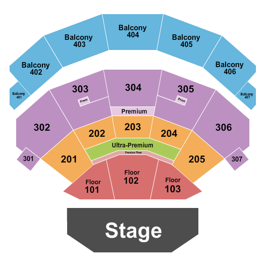 Dolby Live Bruno Mars Seating Chart